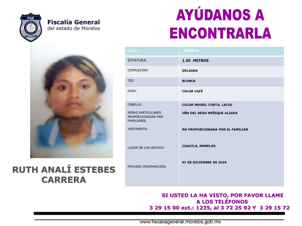 Ruth Analí Estebes Carrera