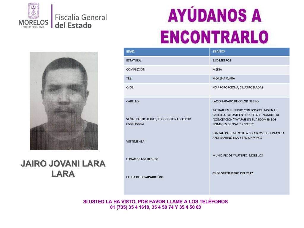 Jairo Jovani Lara Lara