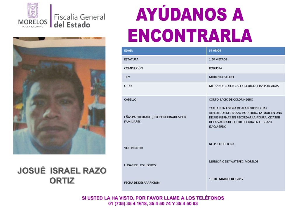 Josué Israel Razo Ortiz