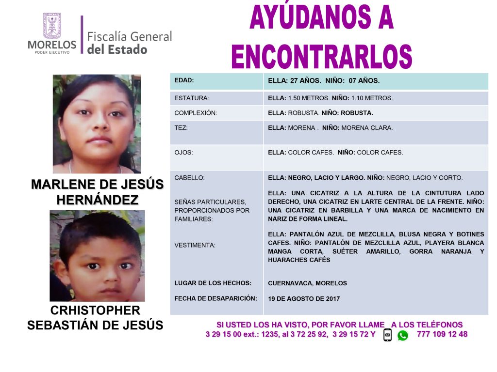 Marlene De Jesús Hernández Y Crhistopher Sebastián De Jesús