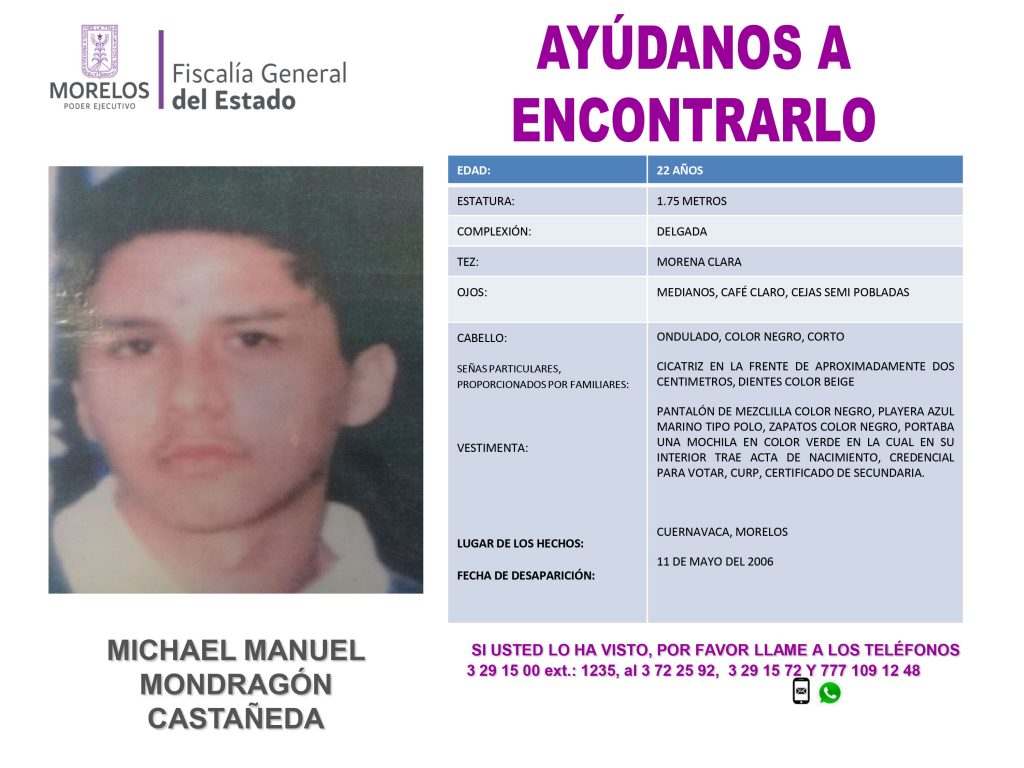 Michael Manuel Mondragón Castañeda