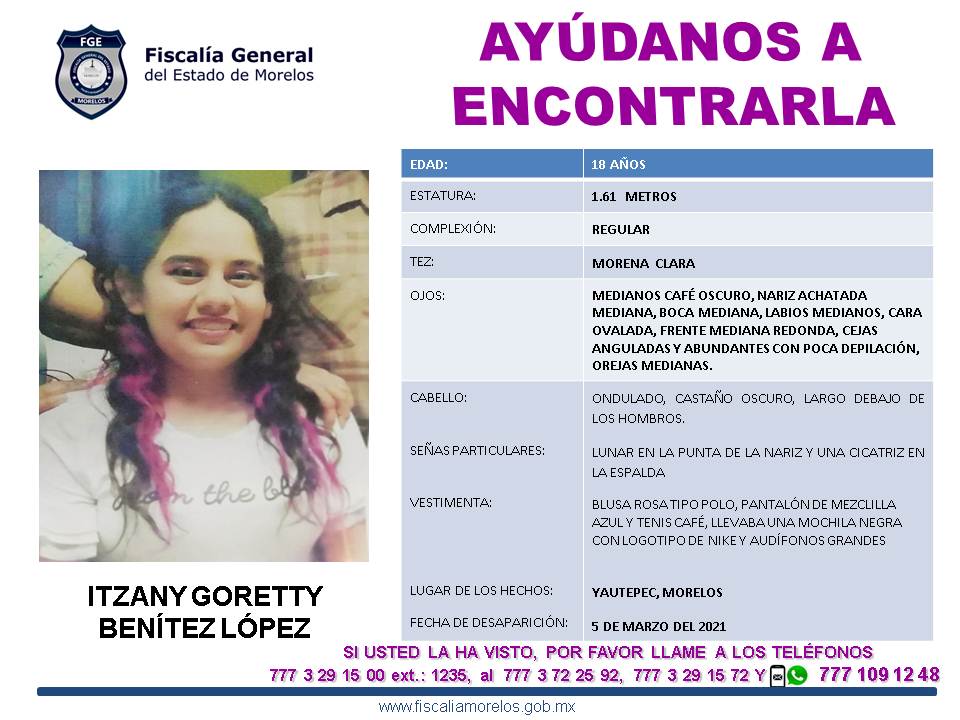 Itzany Goretty Benítez López