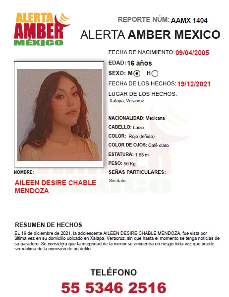 Aileen Desiré Chable Mendoza (Ver.)