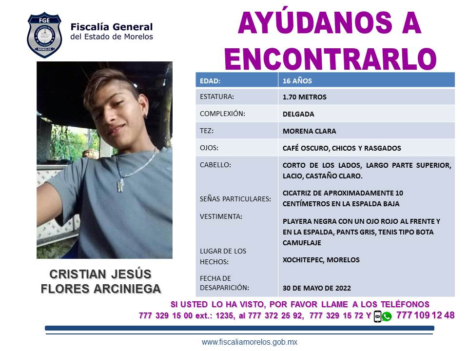 Cristian Jesús Flores Arciniega