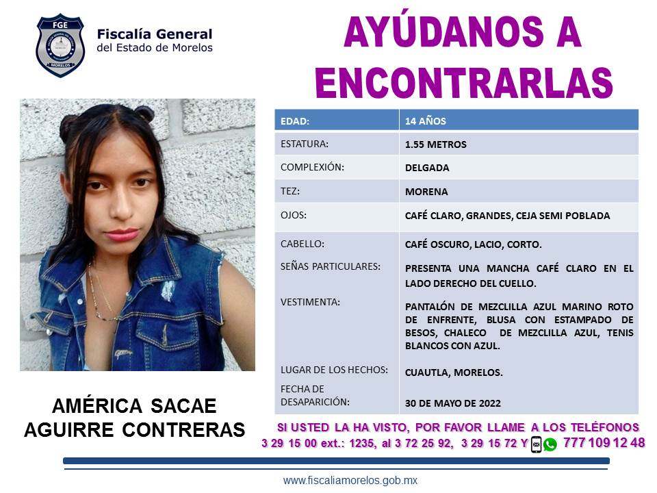 América Sacae Aguirre Contreras