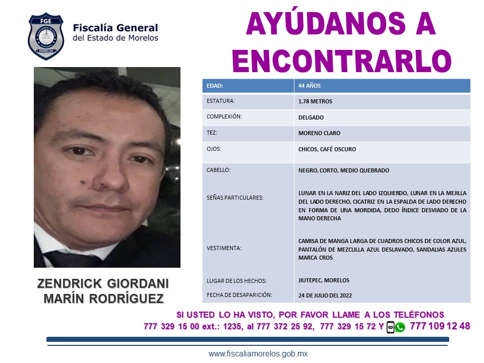 Zendrick Giordani Marín Rodríguez