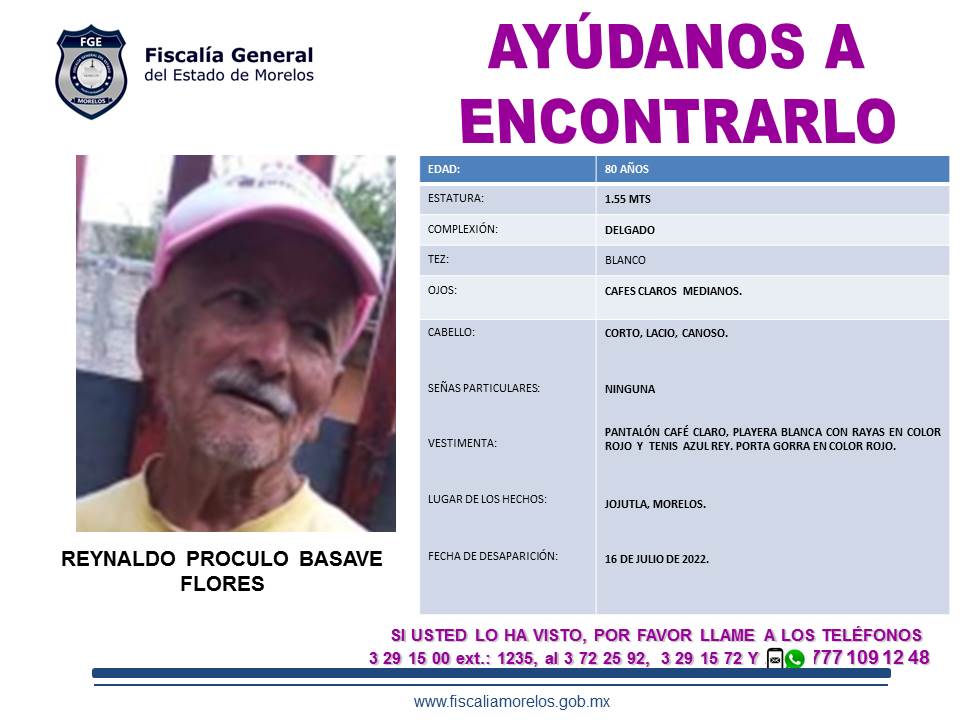 REYNALDO PROCULO BASAVE FLORES