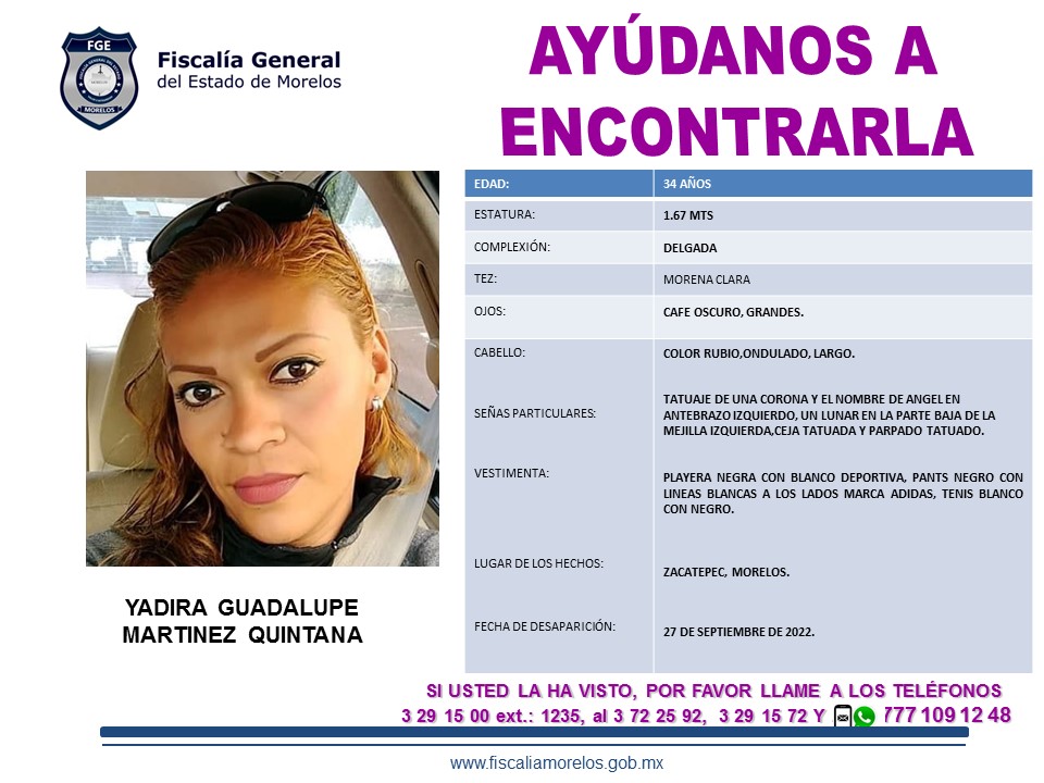 Yadira Guadalupe Martínez Quintana