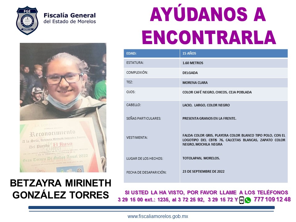 Betzayra Mirineth González Torres