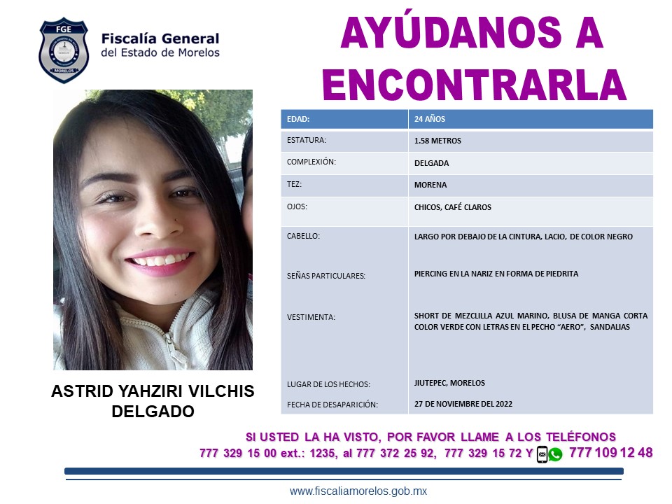 Astrid Yahziri Vilchis Delgado