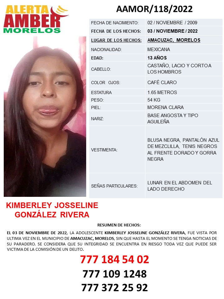 Kimberley Josseline Gonzalez Rivera