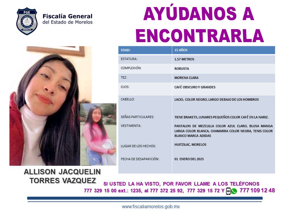 Allison Jacquelin Torres Vazquez