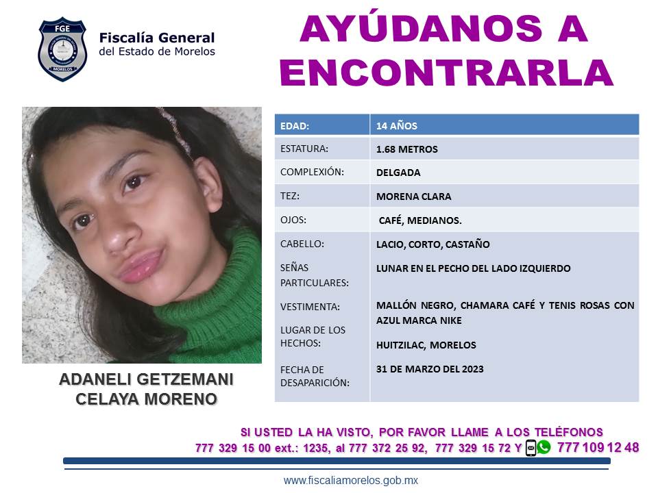 Adaneli Getzemani Celaya Moreno