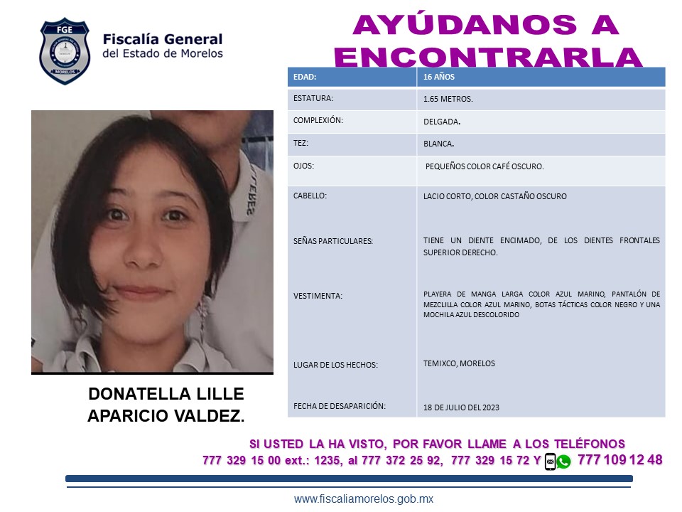 Donatella Lille Aparicio Valdez