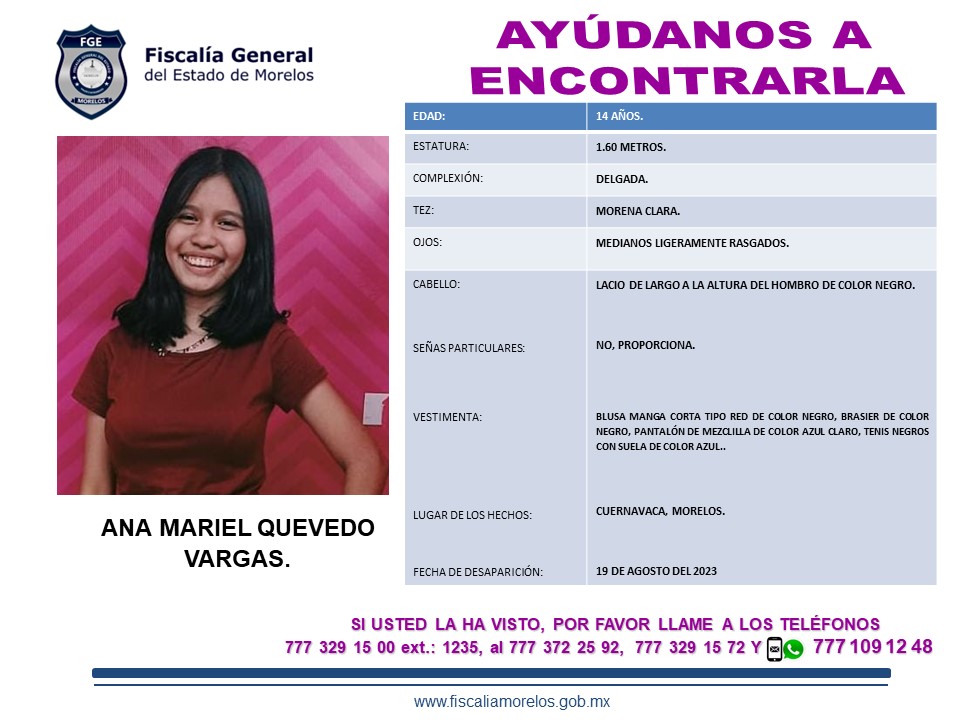 Ana Mariel Quevedo Vargas