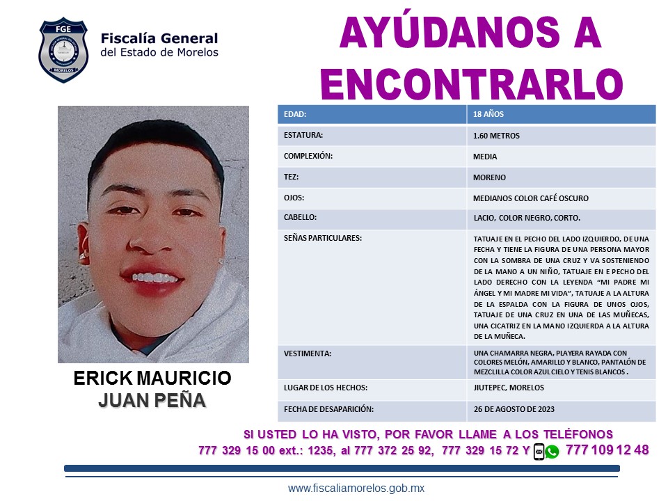 Erick Mauricio Juan Peña