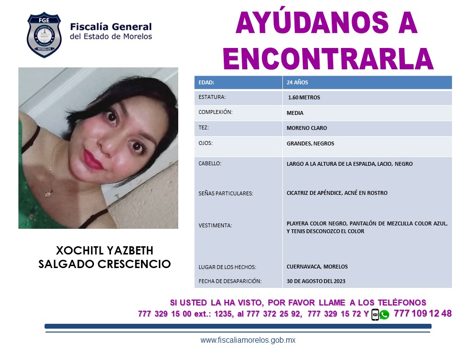 Xochitl Yazbeth Salgado Crescencio