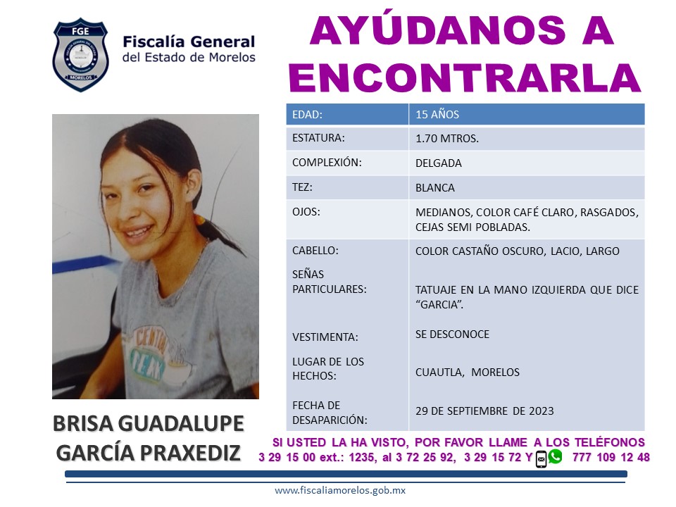 Brisa Guadalupe García Praxedis