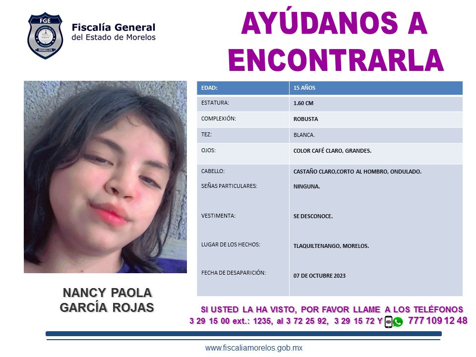 Nancy Paola  García Rojas