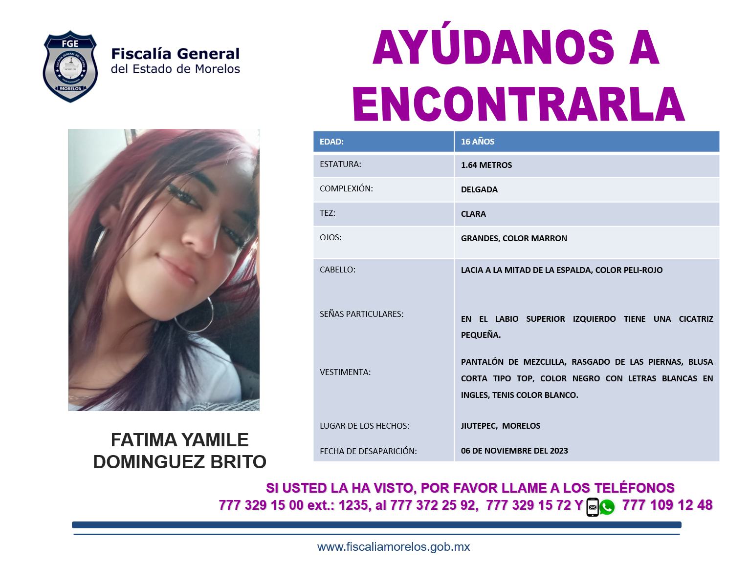 Fatima Yamile Domínguez Brito