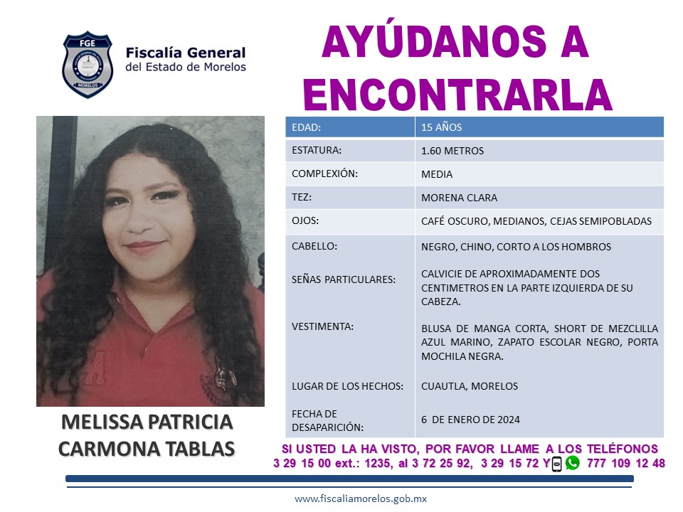 Melissa Patricia Carmona Tablas