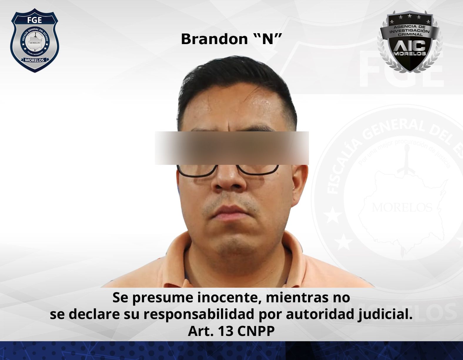 AIC localiza en Tlaltizapán a menor reportada como desaparecida y aprehende a su padre por un proceso que tiene por el delito de violación en contra de la madre de la infanta