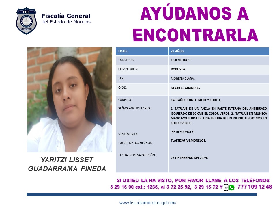 Yaritzi Lisset Guadarrama Pineda