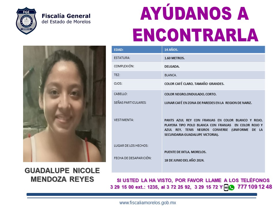 Guadalupe Nicol Mendoza Reyes