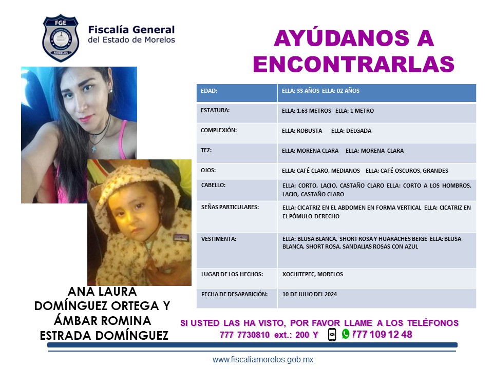 Ana Laura Domínguez Ortega Y Ambar Romina Estrada Domínguez