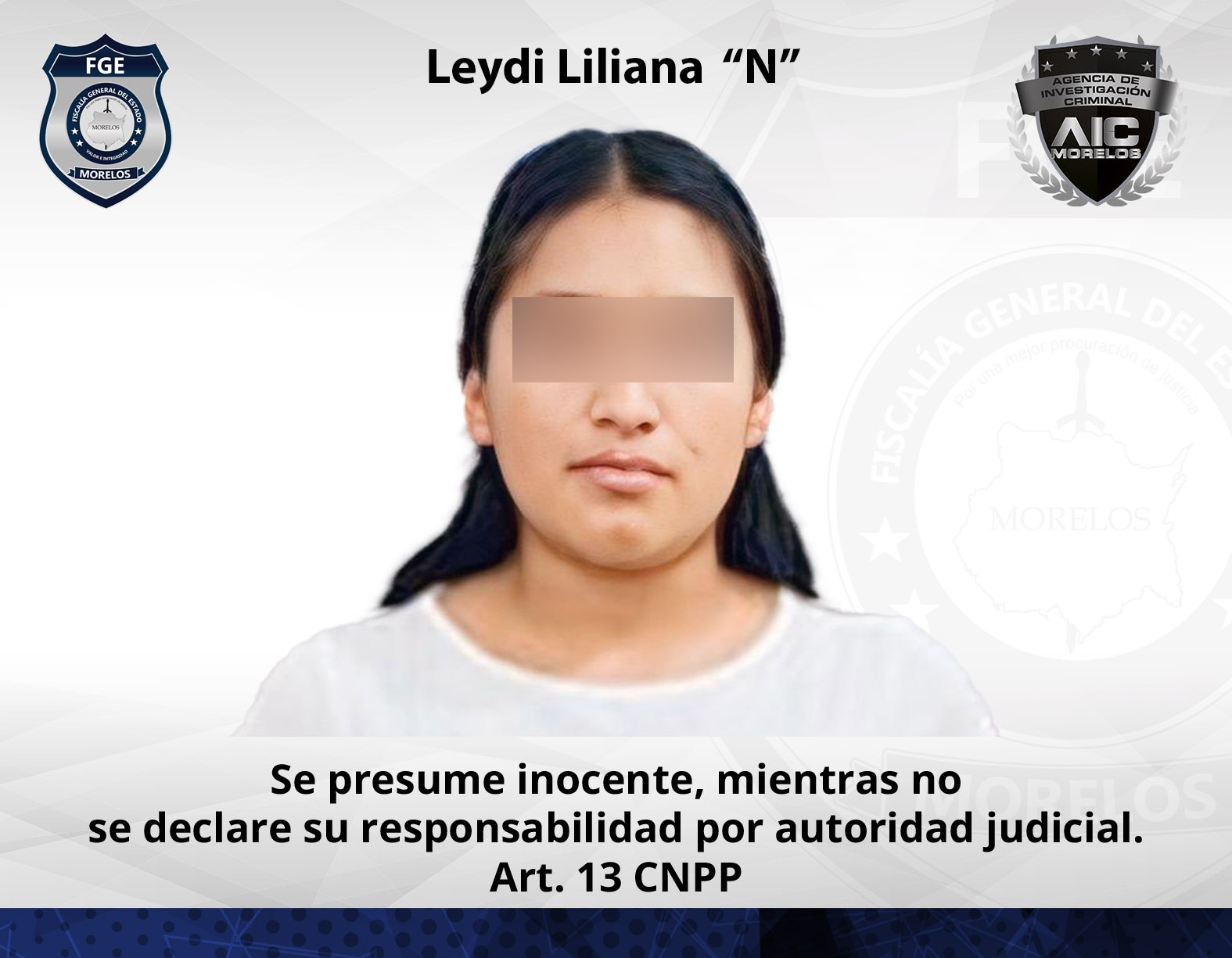 Mujer aprehendida en el municipio de Jojutla por el plagio de un gestor de cobranza en Xoxocotla