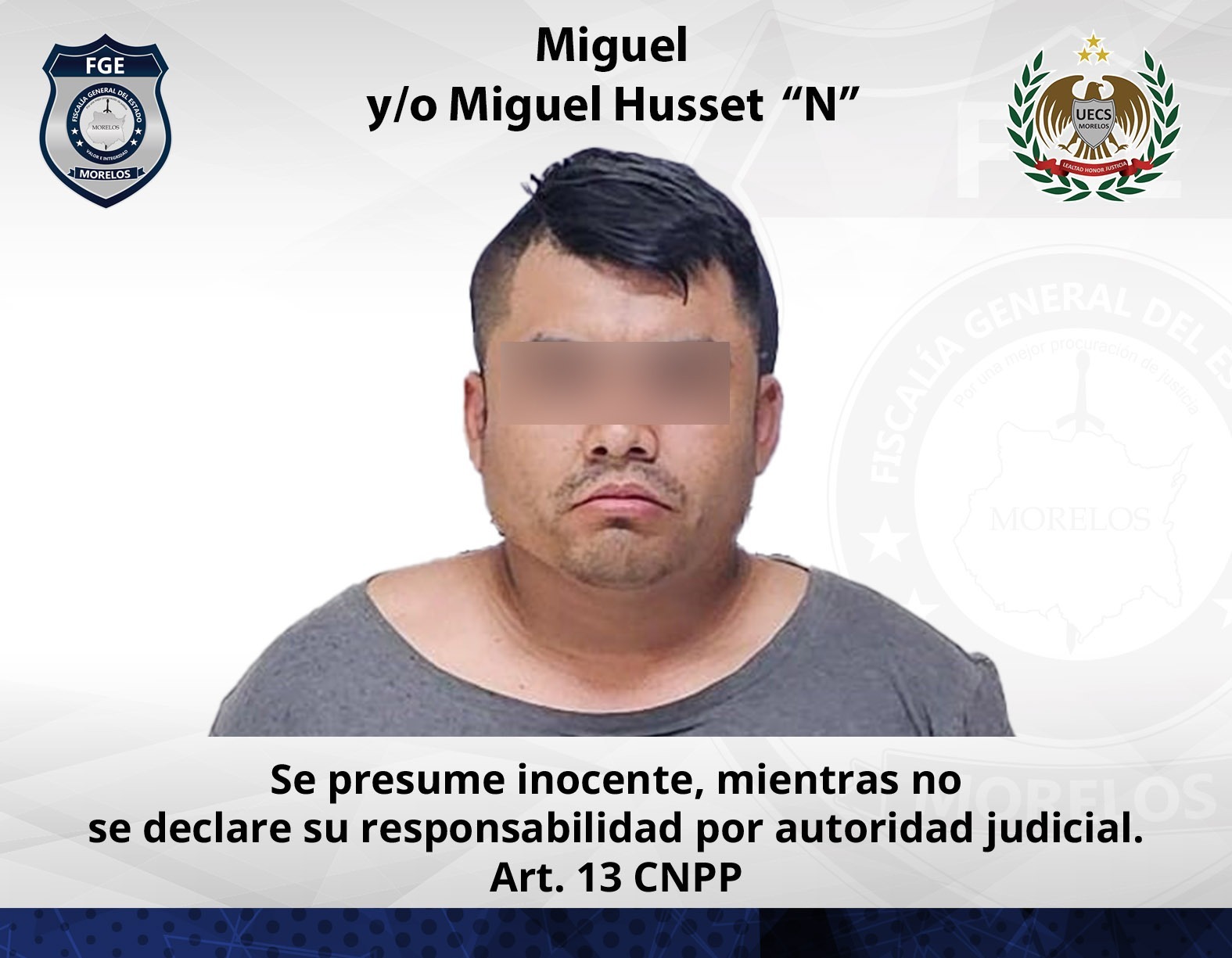 Masculino vinculado por extorsión agravada en Ayala