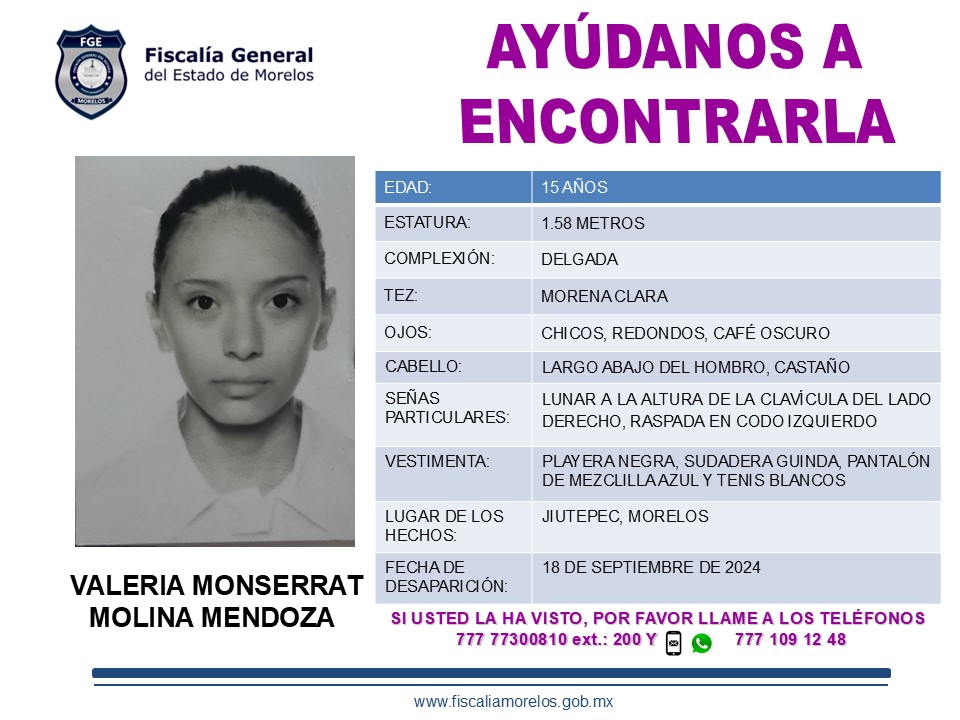 Valeria Monserrat Molina Mendoza