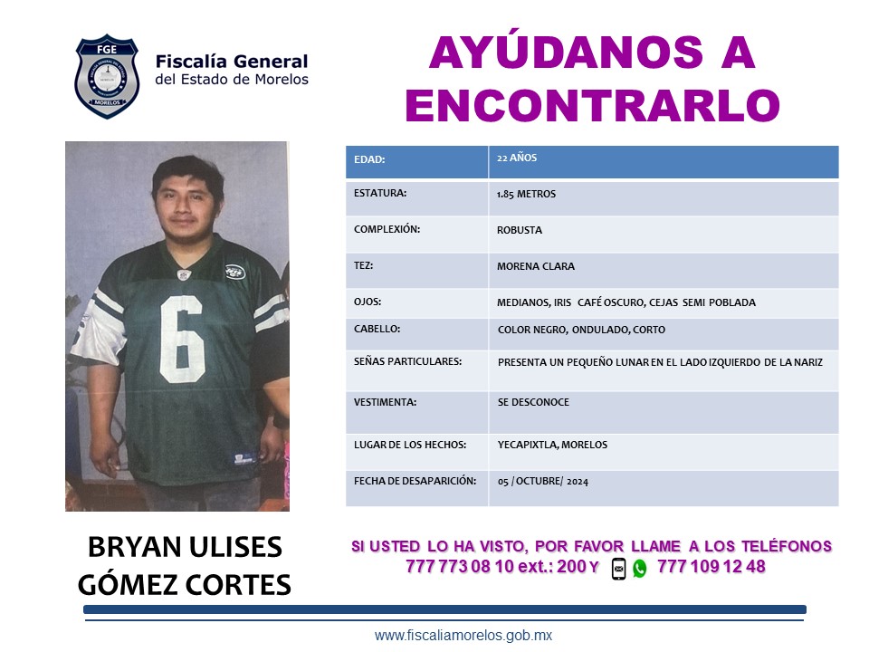 Bryan Ulises Gómez Cortes