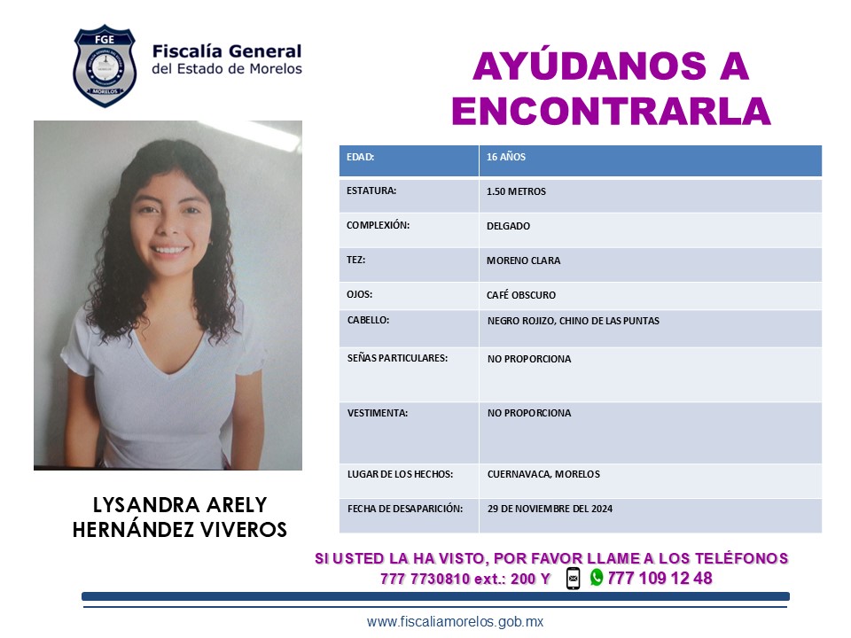 Lysandra Arely Hernández Viveros