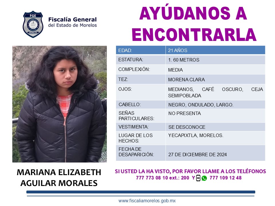 Mariana Elizabeth Aguilar Morales