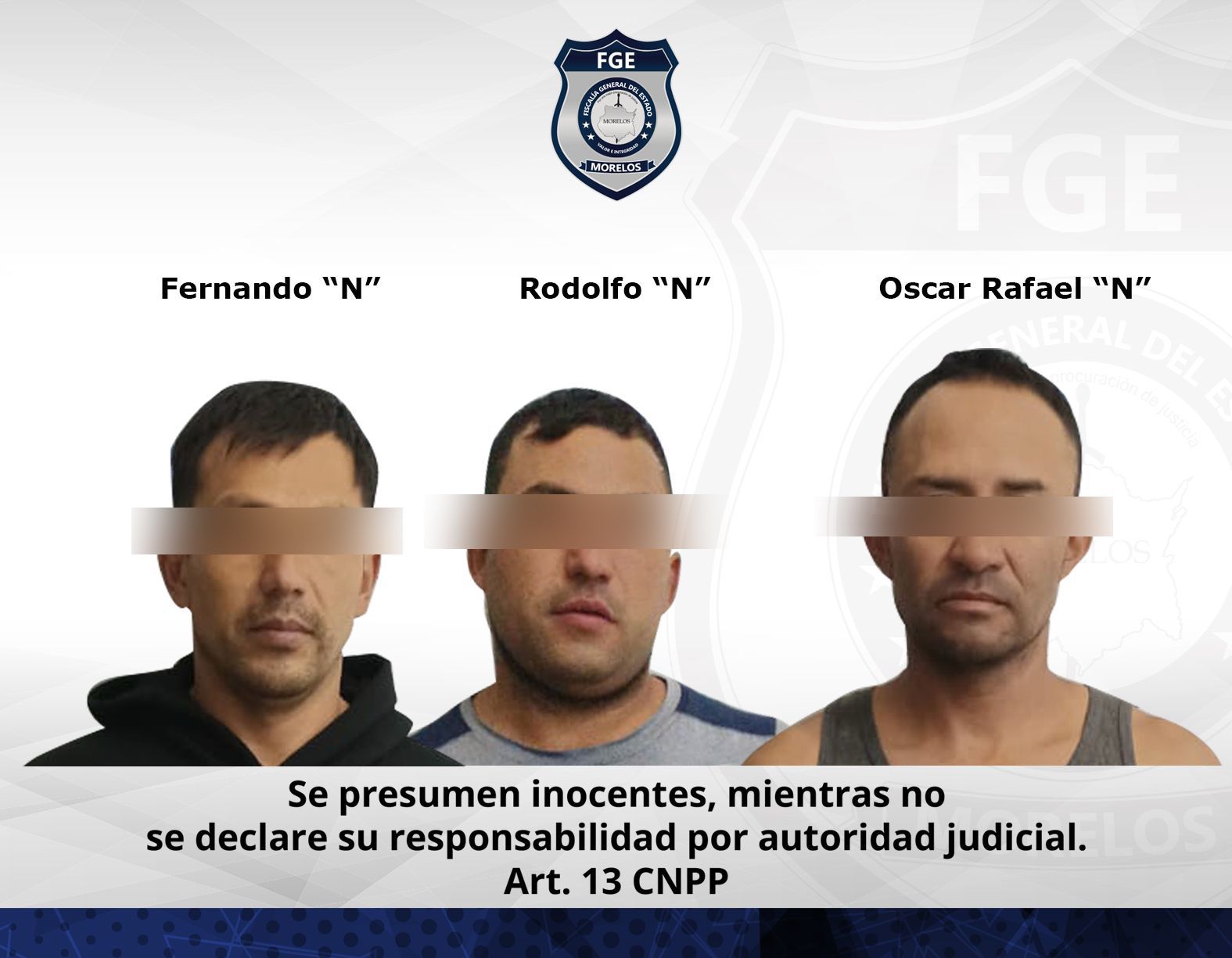 Masculinos vinculados a proceso por robo en negocio