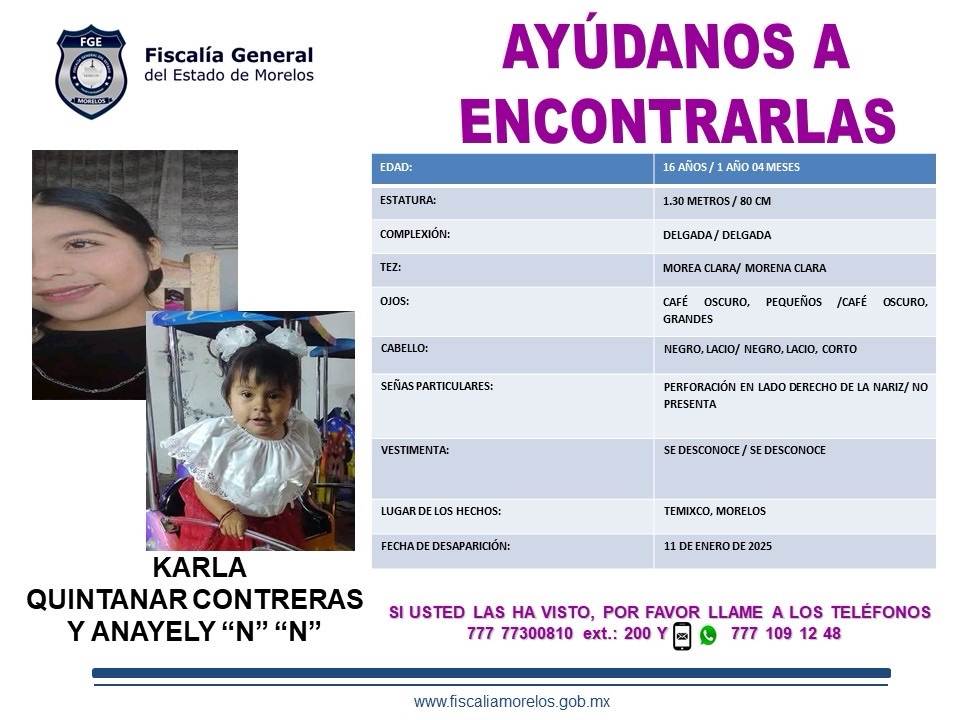 Karla Quintanar Contreras Y Anayely