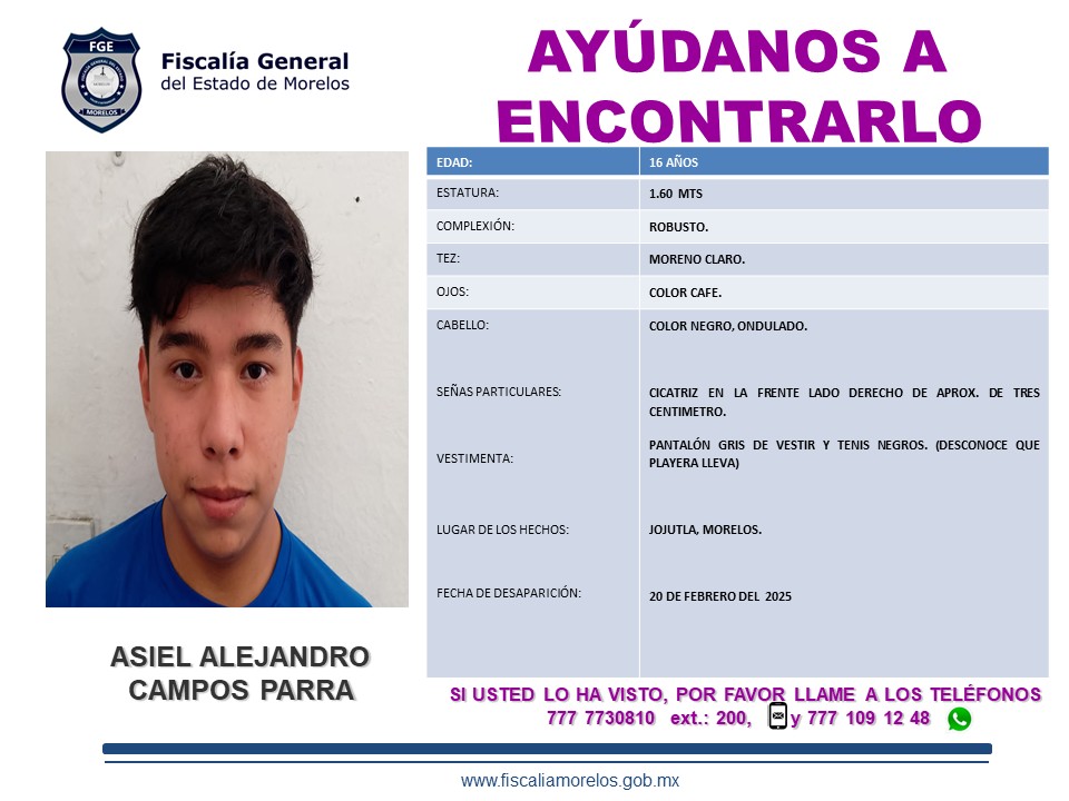 Asiel Alejandro Campos Parra