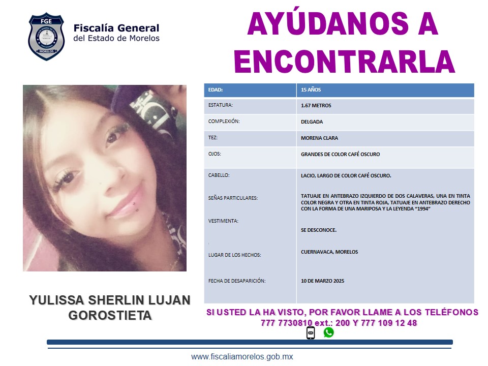 Yulissa Sherlin Lujan Gorostieta