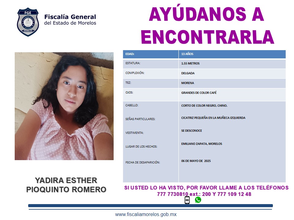 Yadira Esther Pioquinto Romero