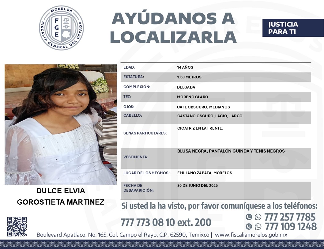 DULCE ELVIA GOROSTIETA MARTÍNEZ