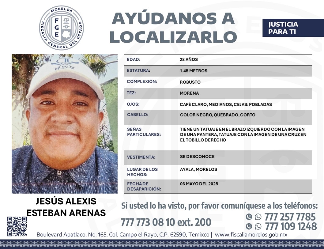 JESÚS ALEXIS ESTEBAN ARENAS