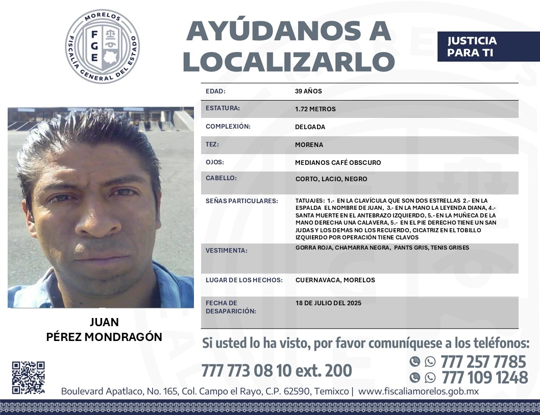JUAN PÉREZ MONDRAGÓN