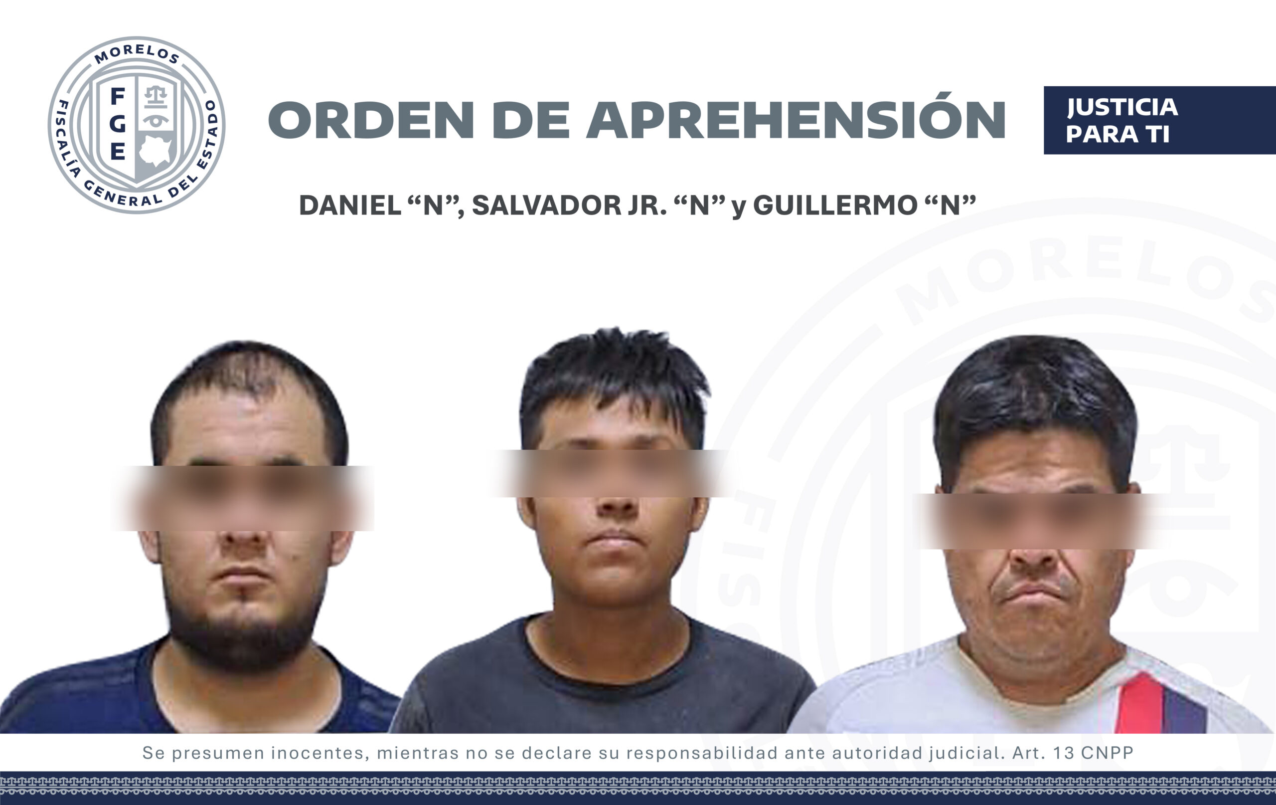 COMPARECERÁN ANTE JUEZ, DETENIDOS EN EMILIANO ZAPATA POR ROBO DE VEHÍCULO