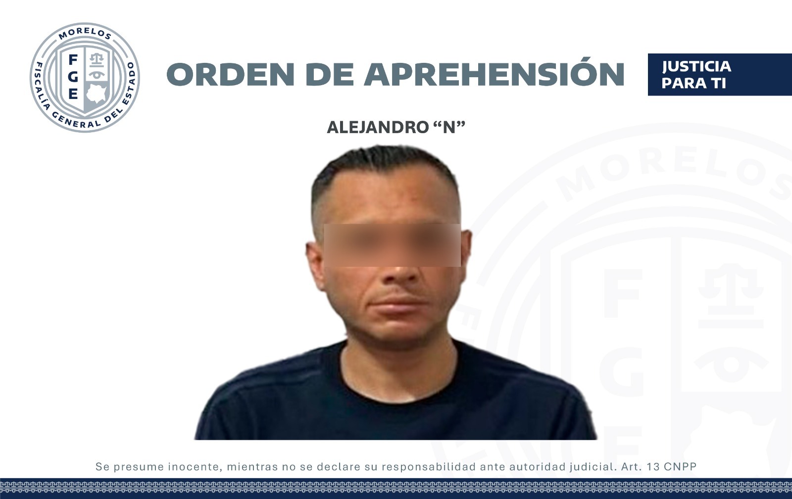 APREHENDEN A UN HOMBRE QUE INCUMPLIÓ CON MEDIDAS CAUTELARES POR ROBO CALIFICADO