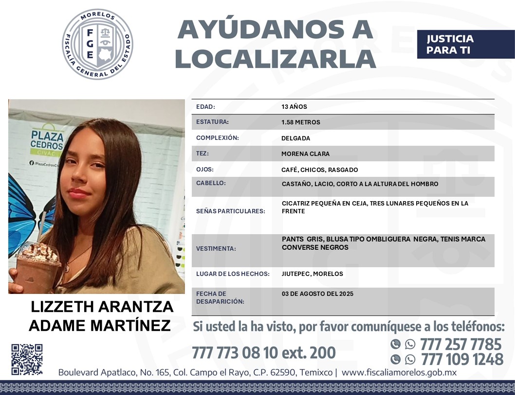 LIZZETH ARANTZA ADAME MARTÍNEZ