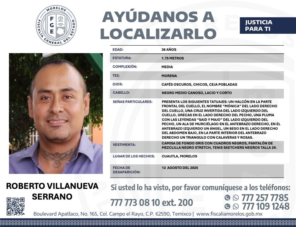 ROBERTO VILLANUEVA SERRANO