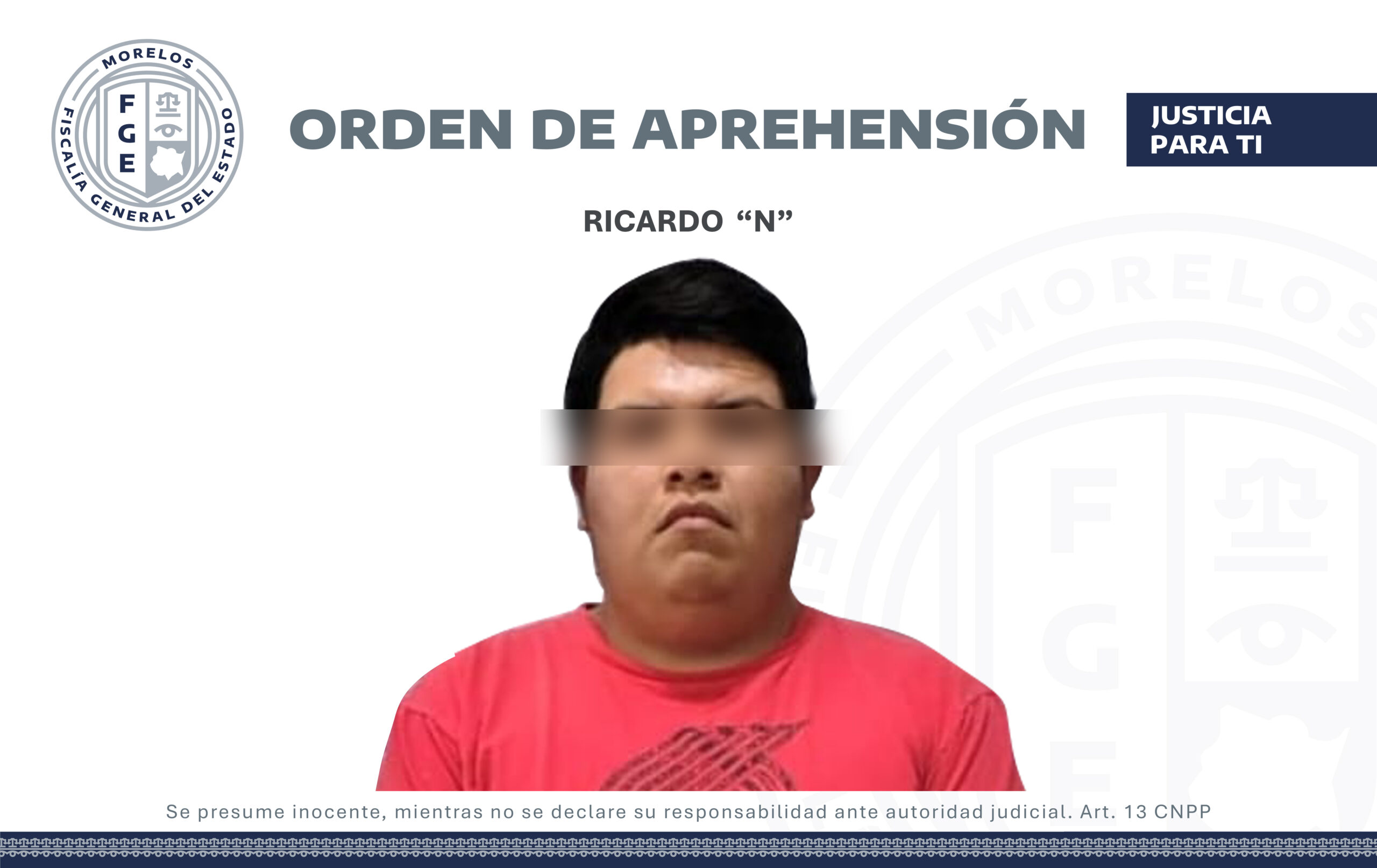 APREHENDEN A UN HOMBRE POR VIOLACIÓN AGRAVADA EN TEPALCINGO