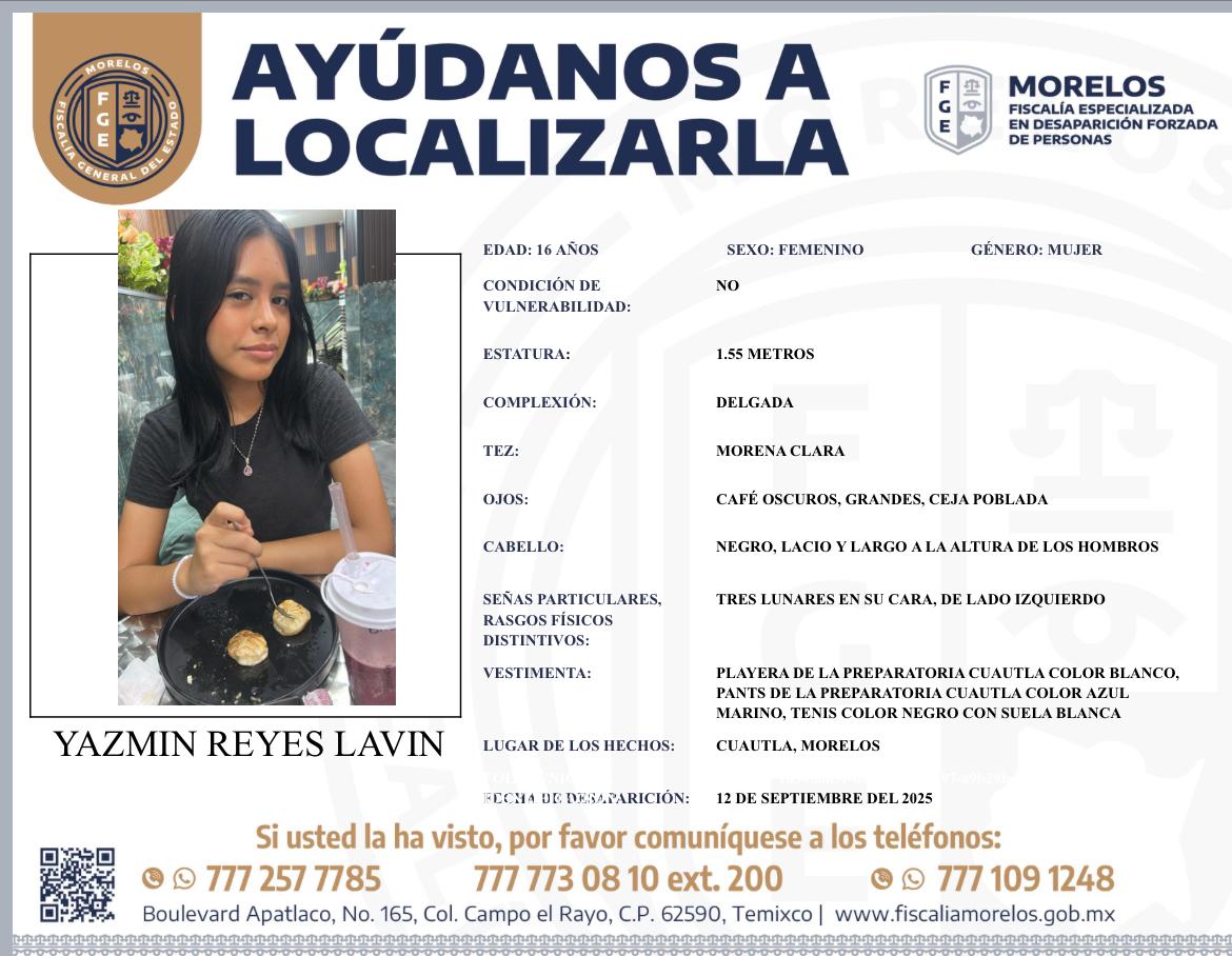 Yazmín Reyes Lavín
