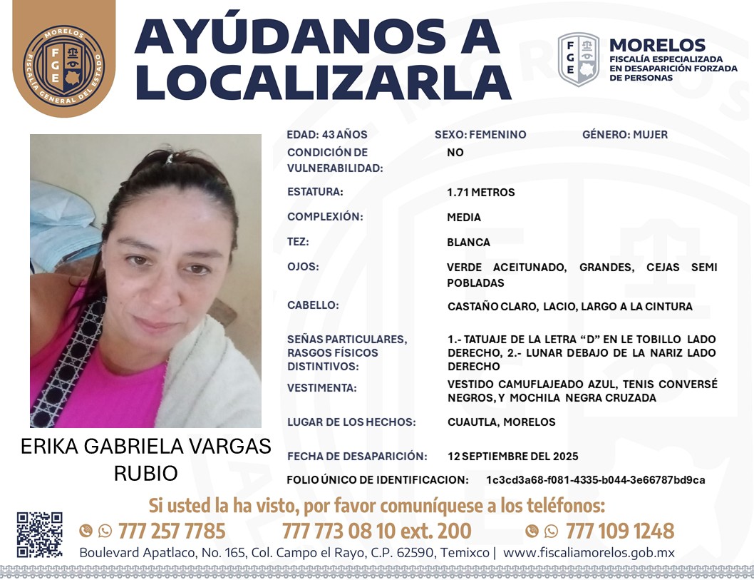 ERIKA GABRIELA VARGAS RUBIO